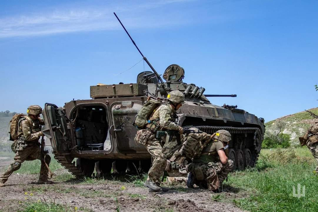 Карта боев в запорожье